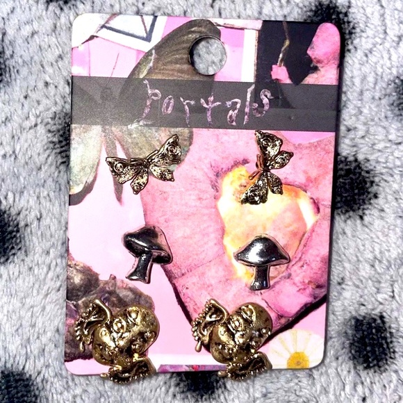 Hot Topic Jewelry - Brand New hard to find Melanie Martinez earring set. 3 pairs.